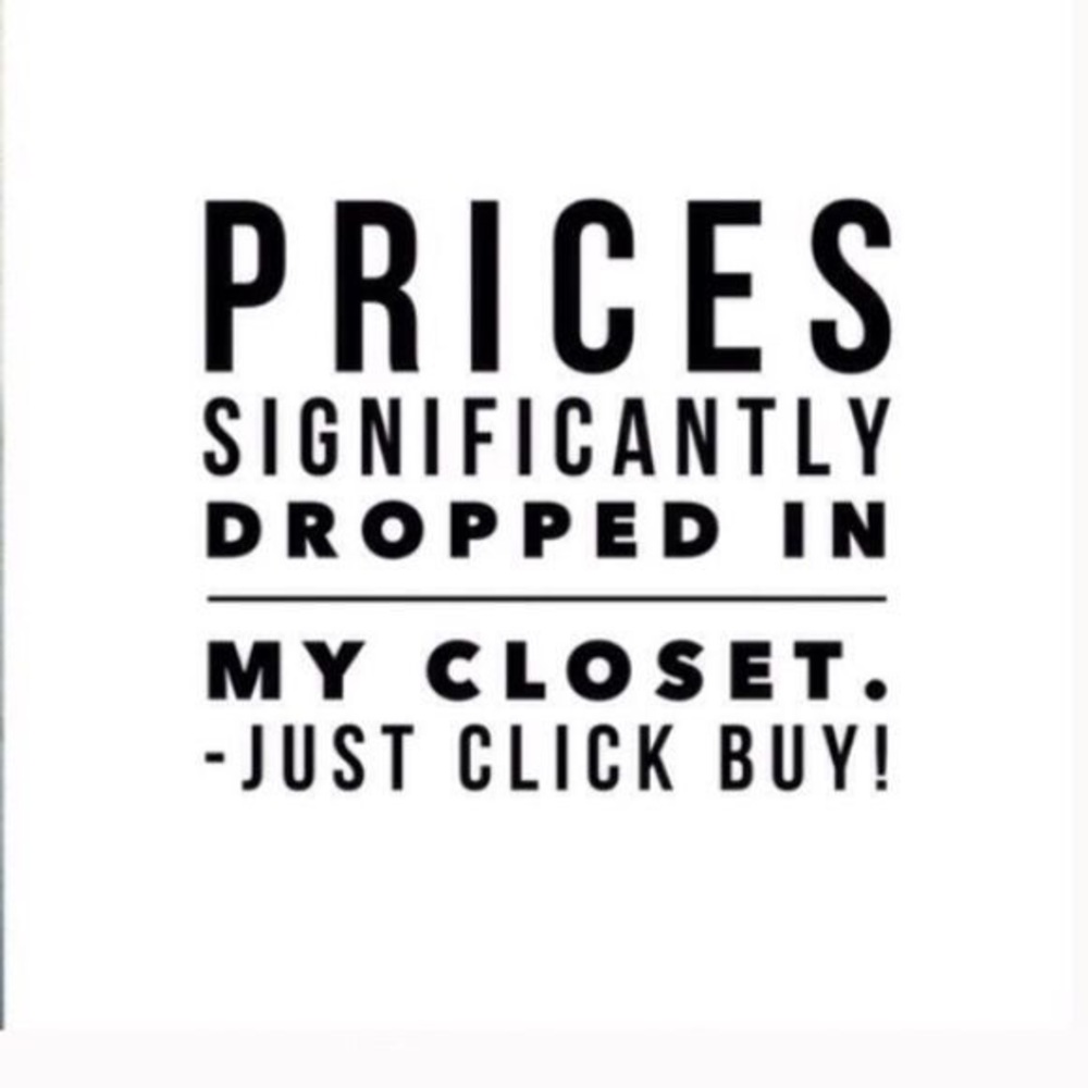 Dropping Prices For New Items